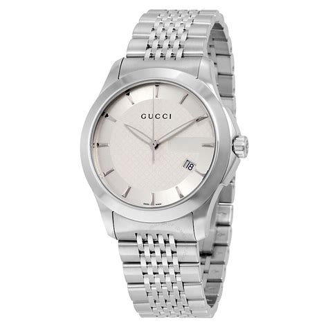 gucci stainless steel analog bracelet watch|Gucci g timeless watch 40mm.